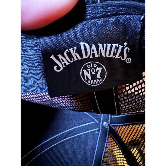 Jack Daniel’s Old No. 7 Black Mesh Trucker Hat - Picture 7 of 8
